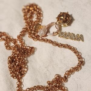 Karli Buxton Long Chain Gold 'Mama' Pendant Necklace With Birthstone